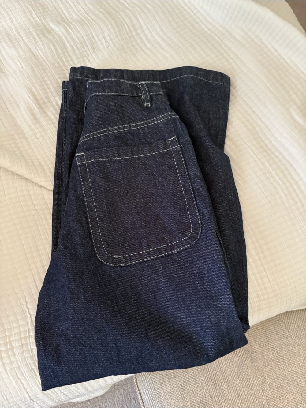 Frame skater wide leg jeans